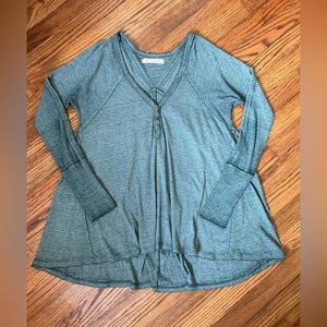 Free people long sleeve shirt